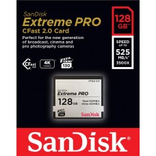 Карта пам’ятi SanDisk 128GB CFast 2.0 Extreme Pro R525/W450MB/s
